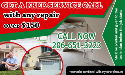 Garage Door Repair Shoreline coupon - download now!